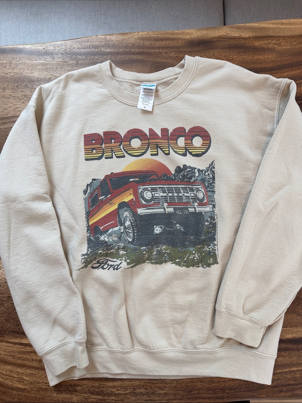 JunkFood Fire Bronco Sweatshirt